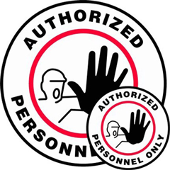 Authorized Personnel Only